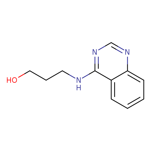 3-[(quinazolin-4-yl)amino]propan-1-ol