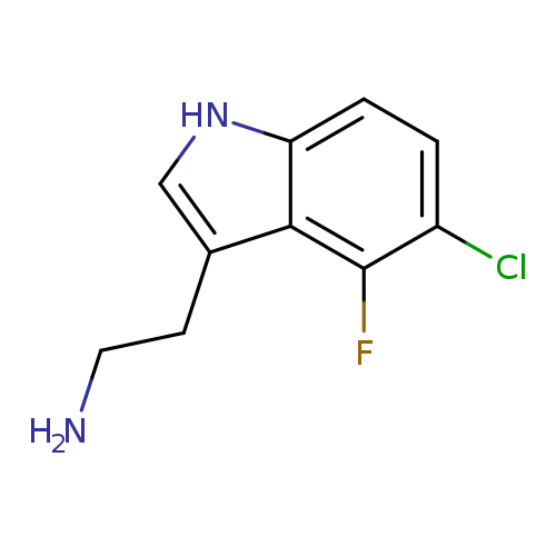 2-(5-chloro-4-fluoro-1H-indol-3-yl)ethan-1-amine
