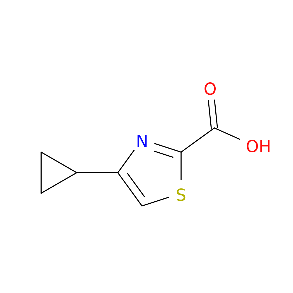 4-Cyclopropylthiazole-2-carboxylic acid