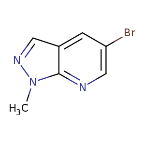 5-Bromo-1-methyl-1H-pyrazolo[3,4-b]pyridine