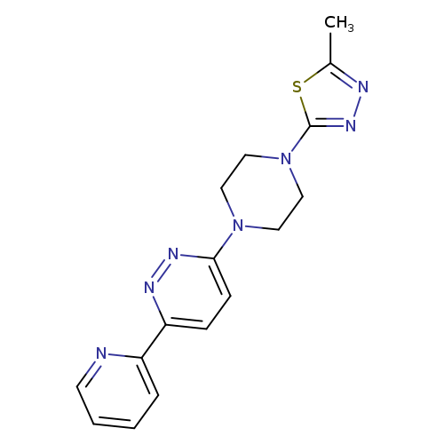 3-[4-(5-methyl-1,3,4-thiadiazol-2-yl)piperazin-1-yl]-6-(pyridin-2-yl)pyridazine