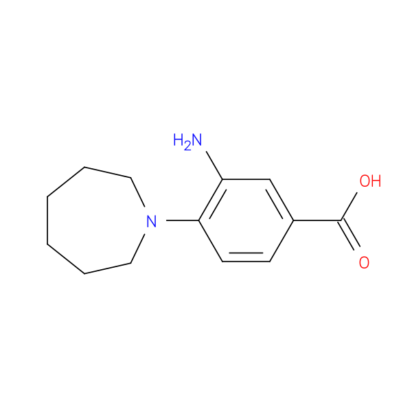 3-amino-4-(1-azepanyl)benzoic acid