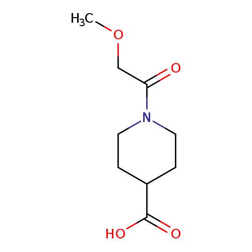 1-(Methoxyacetyl)piperidine-4-carboxylic acid
