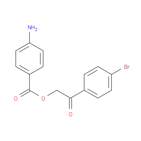 2-(4-Bromophenyl)-2-oxoethyl 4-aminobenzoate