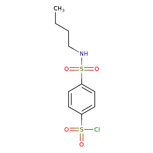 4-(butylsulfamoyl)benzene-1-sulfonyl chloride