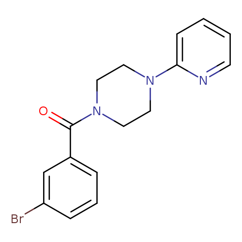 1-(3-bromobenzoyl)-4-(pyridin-2-yl)piperazine