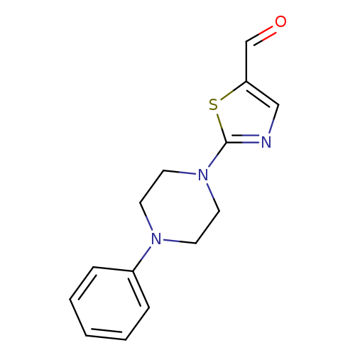 2-(4-Phenylpiperazin-1-yl)thiazole-5-carbaldehyde