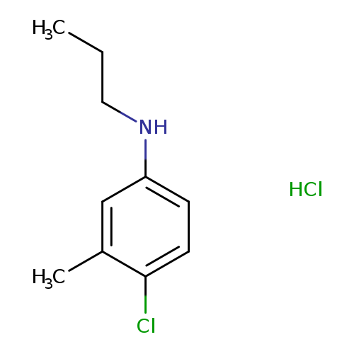 4-chloro-3-methyl-N-propylaniline hydrochloride