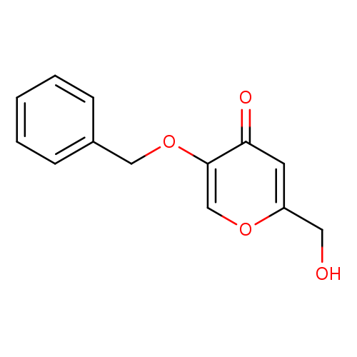 4H-Pyran-4-one, 2-(hydroxymethyl)-5-(phenylmethoxy)-