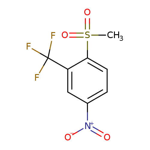 1-(Methylsulphonyl)-4-nitro-2-(trifluoromethyl)benzene