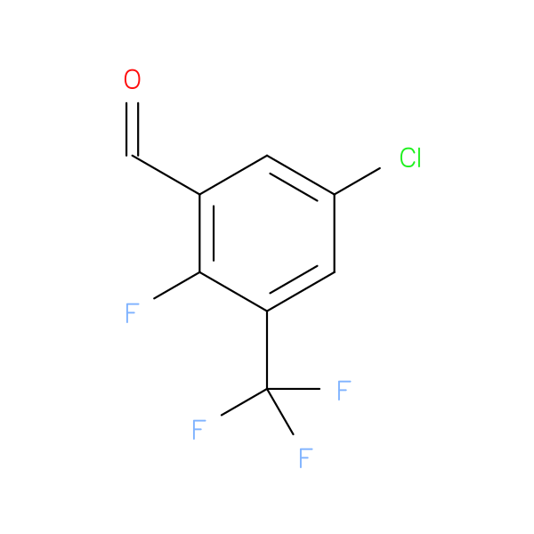 5-chloro-2-fluoro-3-(trifluoromethyl)benzaldehyde