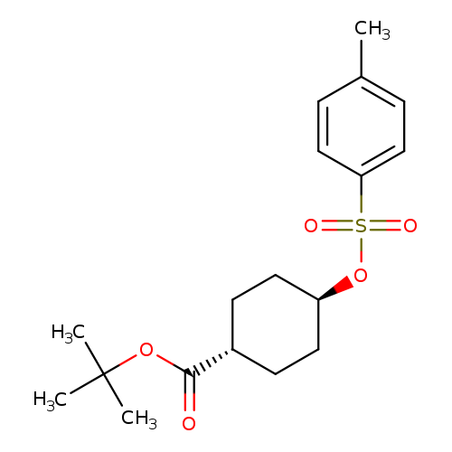 trans 4-(Toluene-4-sulfonyloxy)-cyclohexanecarboxylic acid tert-butyl ester