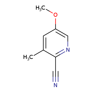 2-Pyridinecarbonitrile, 5-methoxy-3-methyl-
