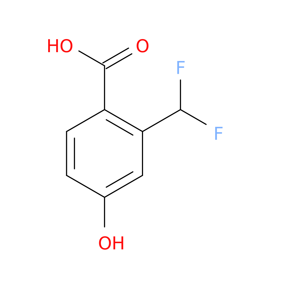2-(difluoromethyl)-4-hydroxybenzoic acid