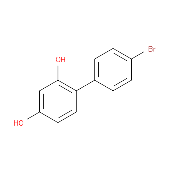 [1,1'-Biphenyl]-2,4-diol, 4'-bromo-