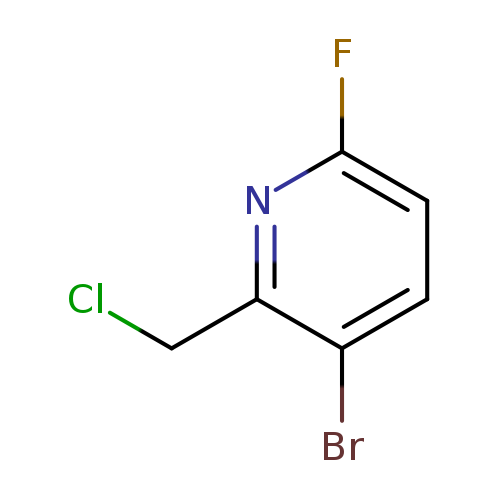 3-Bromo-2-(chloromethyl)-6-fluoropyridine