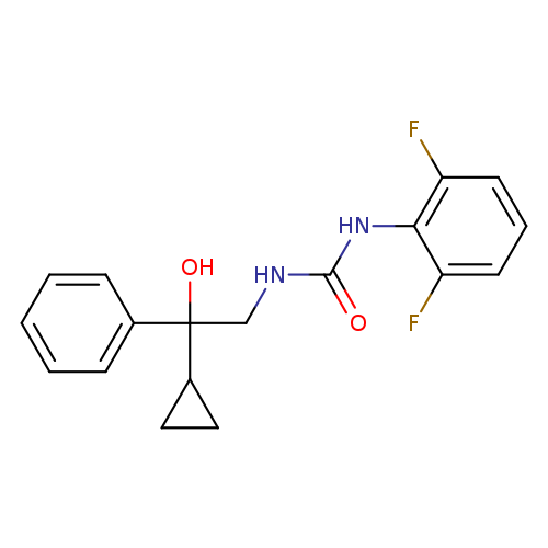 1-(2-cyclopropyl-2-hydroxy-2-phenylethyl)-3-(2,6-difluorophenyl)urea