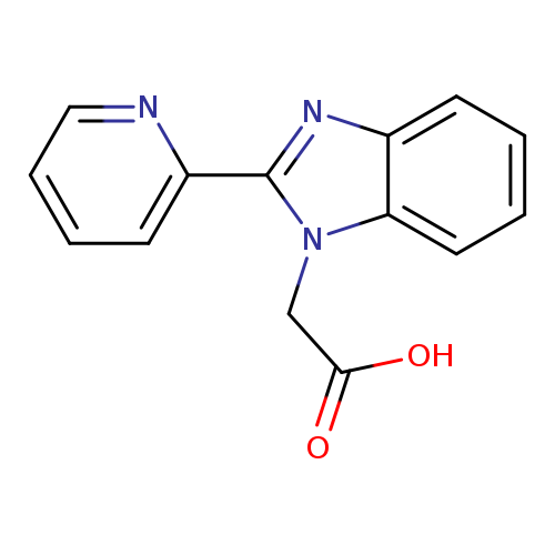 (2-Pyridin-2-yl-benzoimidazol-1-yl)acetic acid