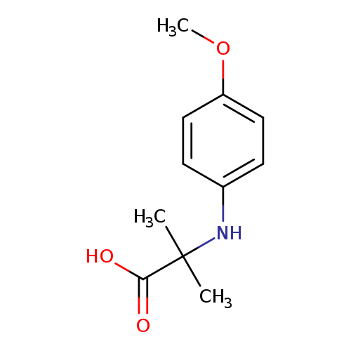 N-(4-Methoxyphenyl)-2-methylalanine