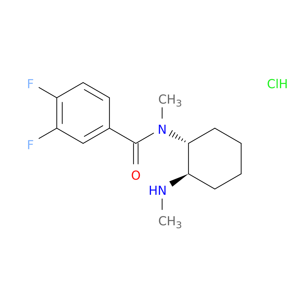 3,4-difluoro-N-desmethyl U-47700 (hydrochloride)