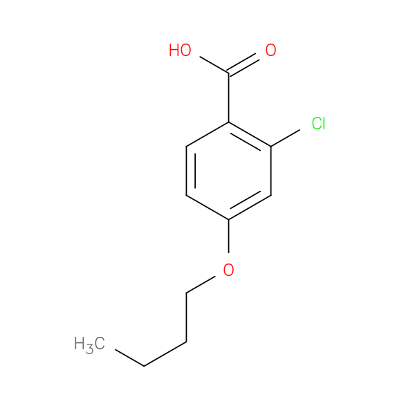 4-Butoxy-2-chlorobenzoic acid