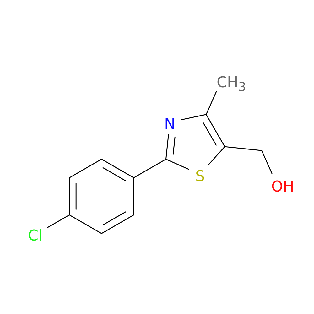 [2-(4-chlorophenyl)-4-methyl-1,3-thiazol-5-yl]methanol