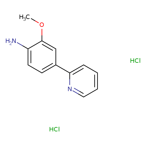 2-methoxy-4-(pyridin-2-yl)aniline dihydrochloride