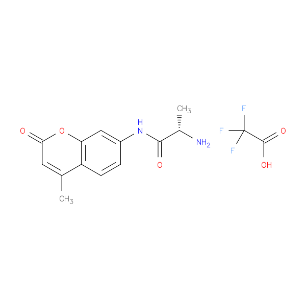 (S)-2-Amino-N-(4-methyl-2-oxo-2H-chromen-7-yl)propanamide 2,2,2-trifluoroacetate
