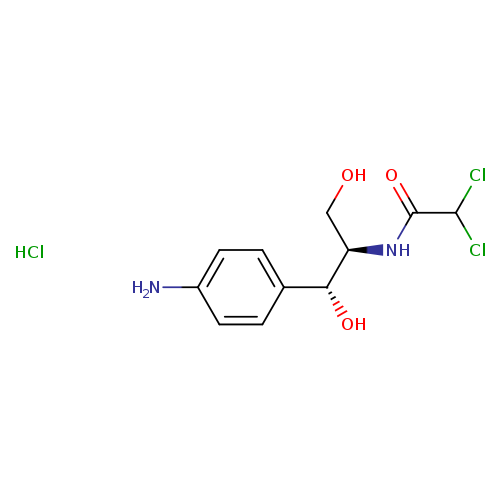 D-THREO-1-(4-AMINOPHENYL)-2-DICHLOROACETYLAMINO-1,3-PROPANEDIOL, HYDROCHLORIDE