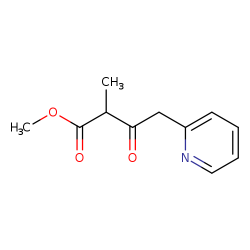 methyl 2-methyl-3-oxo-4-(pyridin-2-yl)butanoate