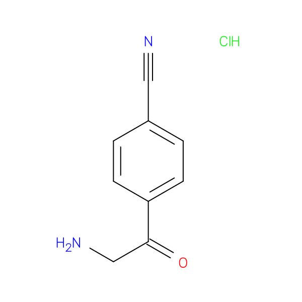 4-(2-aminoacetyl)benzonitrile hydrochloride