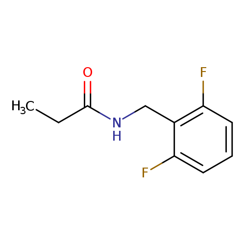 N-[(2,6-difluorophenyl)methyl]propanamide