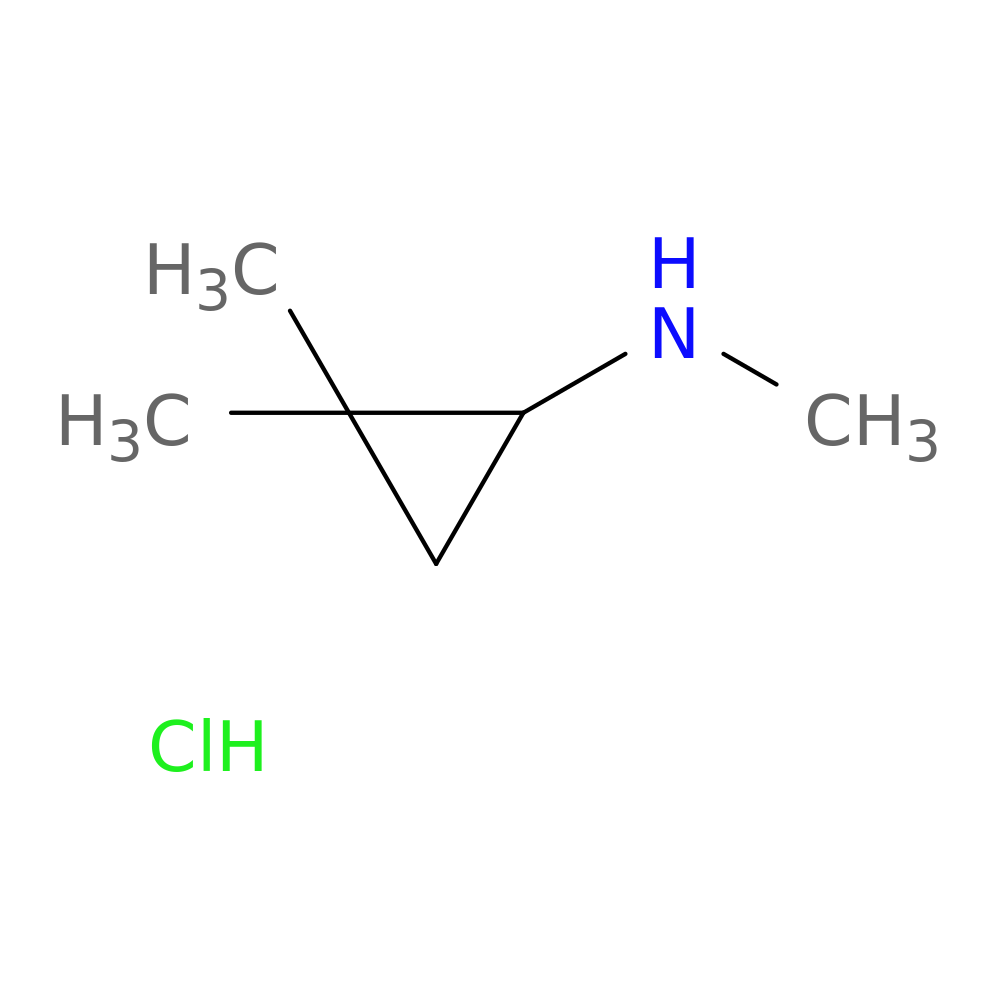 N,2,2-Trimethylcyclopropan-1-amine hydrochloride