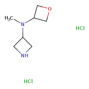 3-Azetidinamine, N-methyl-N-3-oxetanyl-, hydrochloride (1:2)