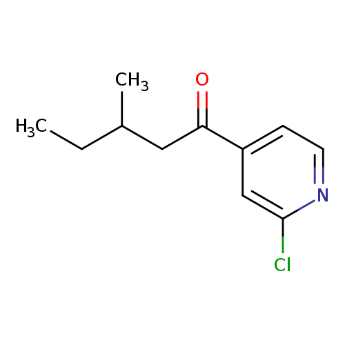 2-Chloro-4-pyridyl 2-methylbutyl ketone