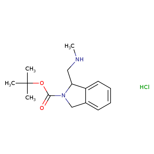tert-butyl1-[(methylamino)methyl]-2,3-dihydro-1H-isoindole-2-carboxylatehydrochloride