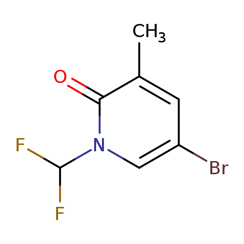5-bromo-1-(difluoromethyl)-3-methyl-1,2-dihydropyridin-2-one