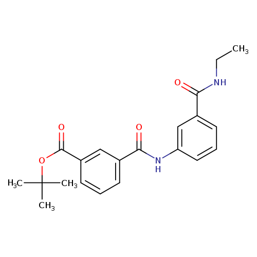 tert-butyl 3-{[3-(ethylcarbamoyl)phenyl]carbamoyl}benzoate