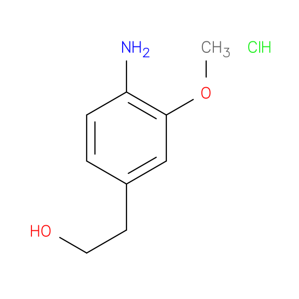 2-(4-amino-3-methoxyphenyl)ethan-1-ol hydrochloride