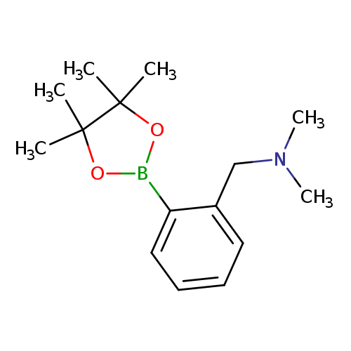 Benzenemethanamine, N,N-dimethyl-2-(4,4,5,5-tetramethyl-1,3,2-dioxaborolan-2-yl)-