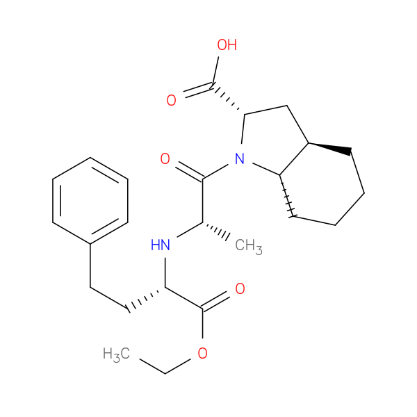 (2S,3aR,7aS)-1-[(2S)-2-[[(1S)-1-(Ethoxycarbonyl)-3-phenylpropyl]amino]-1-oxopropyl]octahydro-1H-indole-2-carboxylic acid