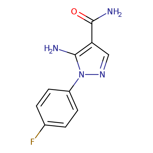 5-Amino-1-(4-fluorophenyl)-1H-pyrazole-4-carboxamide