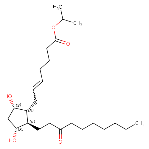 Unoprostone isopropyl ester