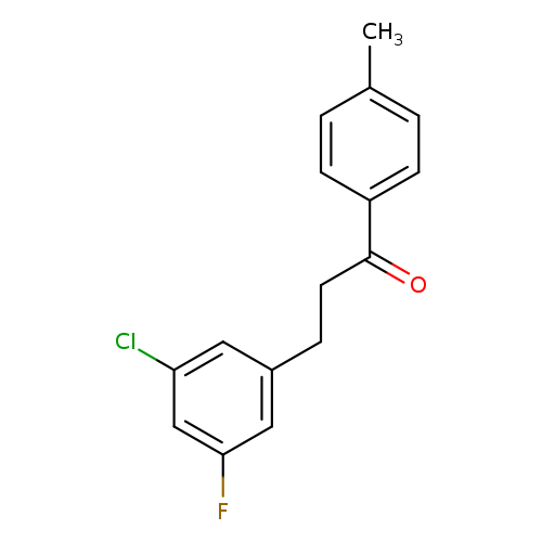 3-(3-Chloro-5-fluorophenyl)-4'-methylpropiophenone