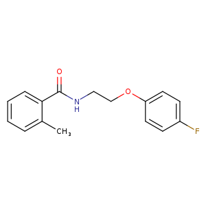 N-[2-(4-fluorophenoxy)ethyl]-2-methylbenzamide