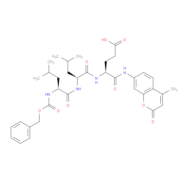 (5S,8S,11S)-5,8-Diisobutyl-11-((4-methyl-2-oxo-2H-chromen-7-yl)carbamoyl)-3,6,9-trioxo-1-phenyl-2-oxa-4,7,10-triazatetradecan-14-oic acid