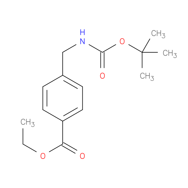 Benzoic acid, 4-[[[(1,1-dimethylethoxy)carbonyl]amino]methyl]-, ethyl ester