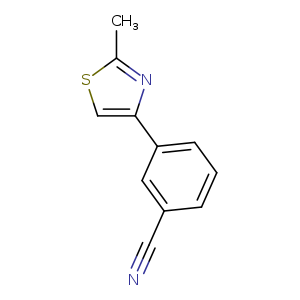 3-(2-Methylthiazol-4-yl)benzonitrile