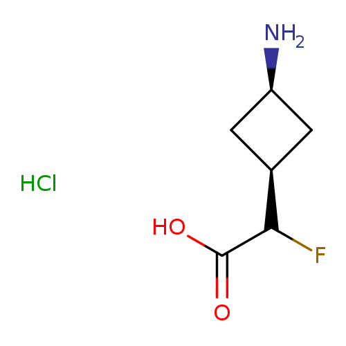 rac-2-fluoro-2-[(1s,3s)-3-aminocyclobutyl]acetic acid hydrochloride, cis