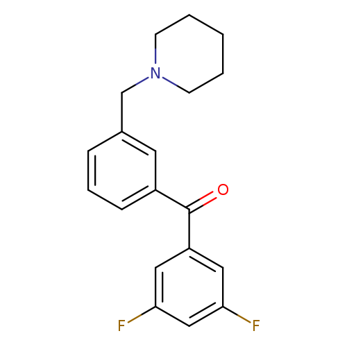 3,5-Difluoro-3'-piperidinomethyl benzophenone